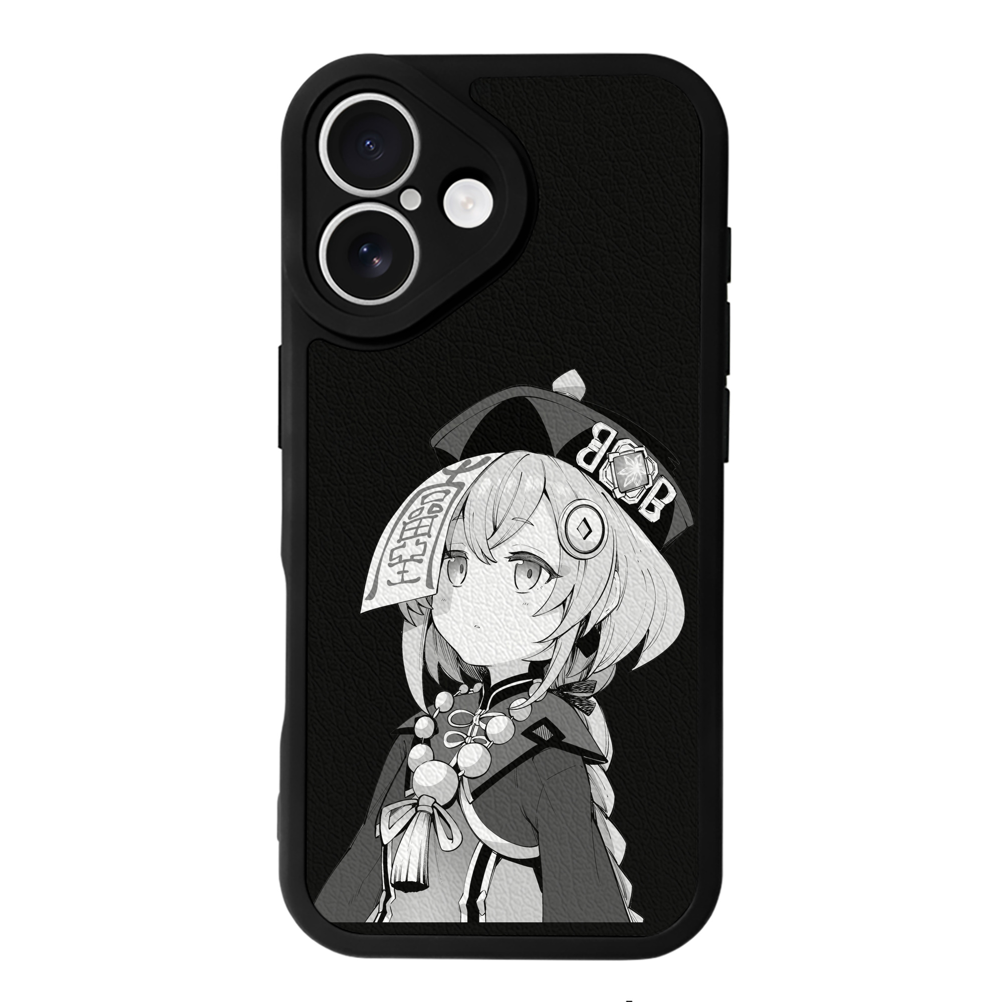 げんし神 七七 なな  genshin Nana 【iPhone 16シリーズ対応】シリコンスマホケース（レザー調） 材質：シリコン